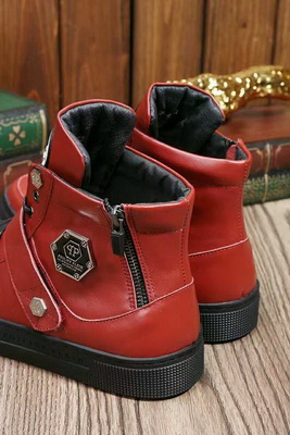 PhiliPP Plein High-Top Fashion Men Shoes--043